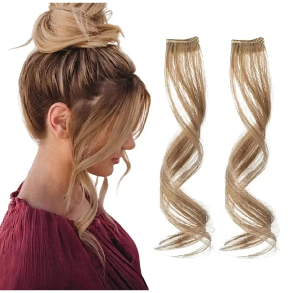 Curly Wavy Clip-in Synthetic Hair Extensions More Colorful Hair Accessories for Women,ins Hair Extension Clip — image 8