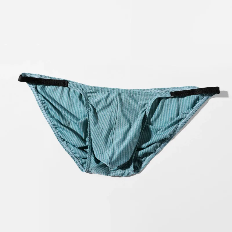 Man Briefs Sexy Underwear Men's Bulge Pouch String Mini Panties Men Low Waist Bikini Lingerie Underpants Slips Hombre