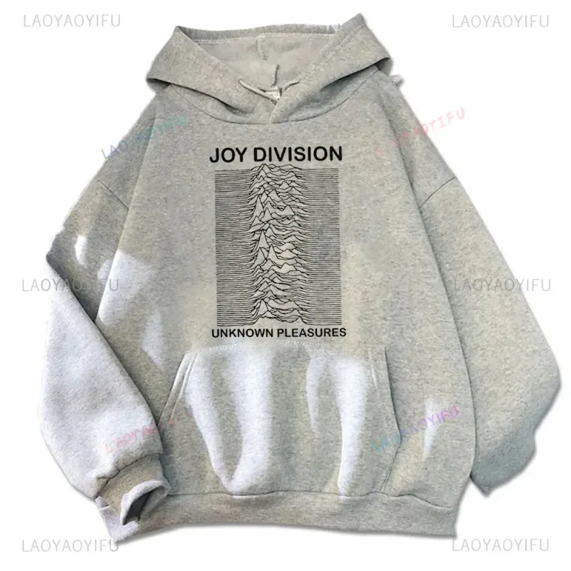 Joy Division Unknown Pleasures Men's Pullover New in Hoodies & Sweatshirts Spring and Autumn Long Sleeve Hoodies Y2k Clothes