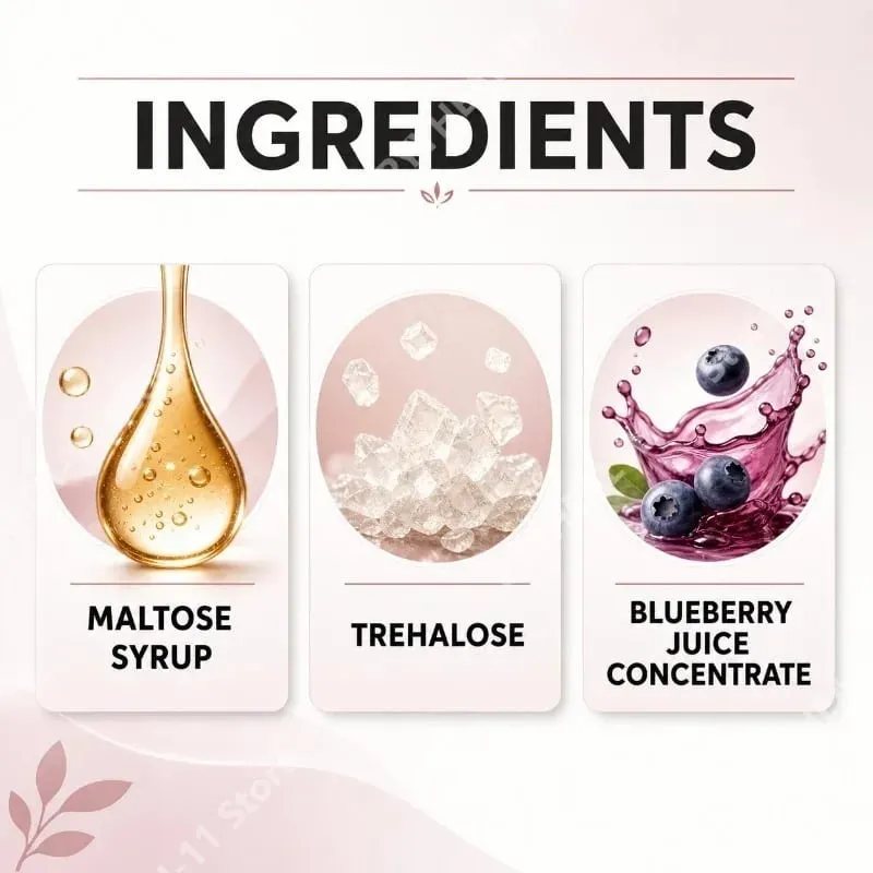 Vaginal Flora Gummies with Lactobacillus Acidophilus and Vitamin C Support for Female Microbiome Balance 60 Gummies