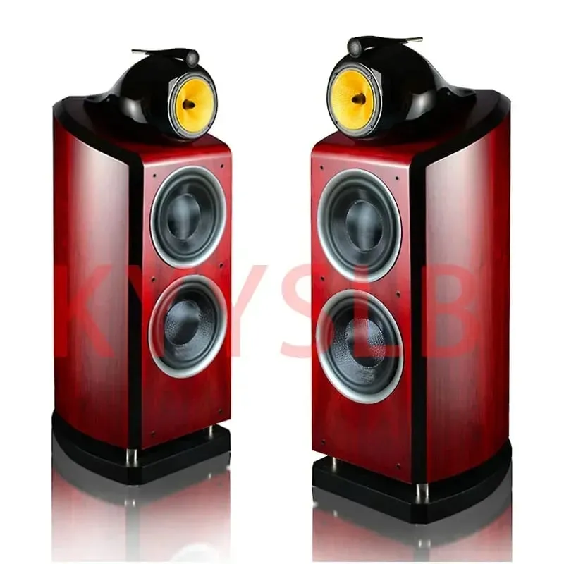 300W 10 นิ้ว 3-Way 4 หน่วย High-end Passive ลำโพงโฮมเธียเตอร์ชั้นลำโพงขนาดใหญ่ BASS ลำโพง High Fidelity