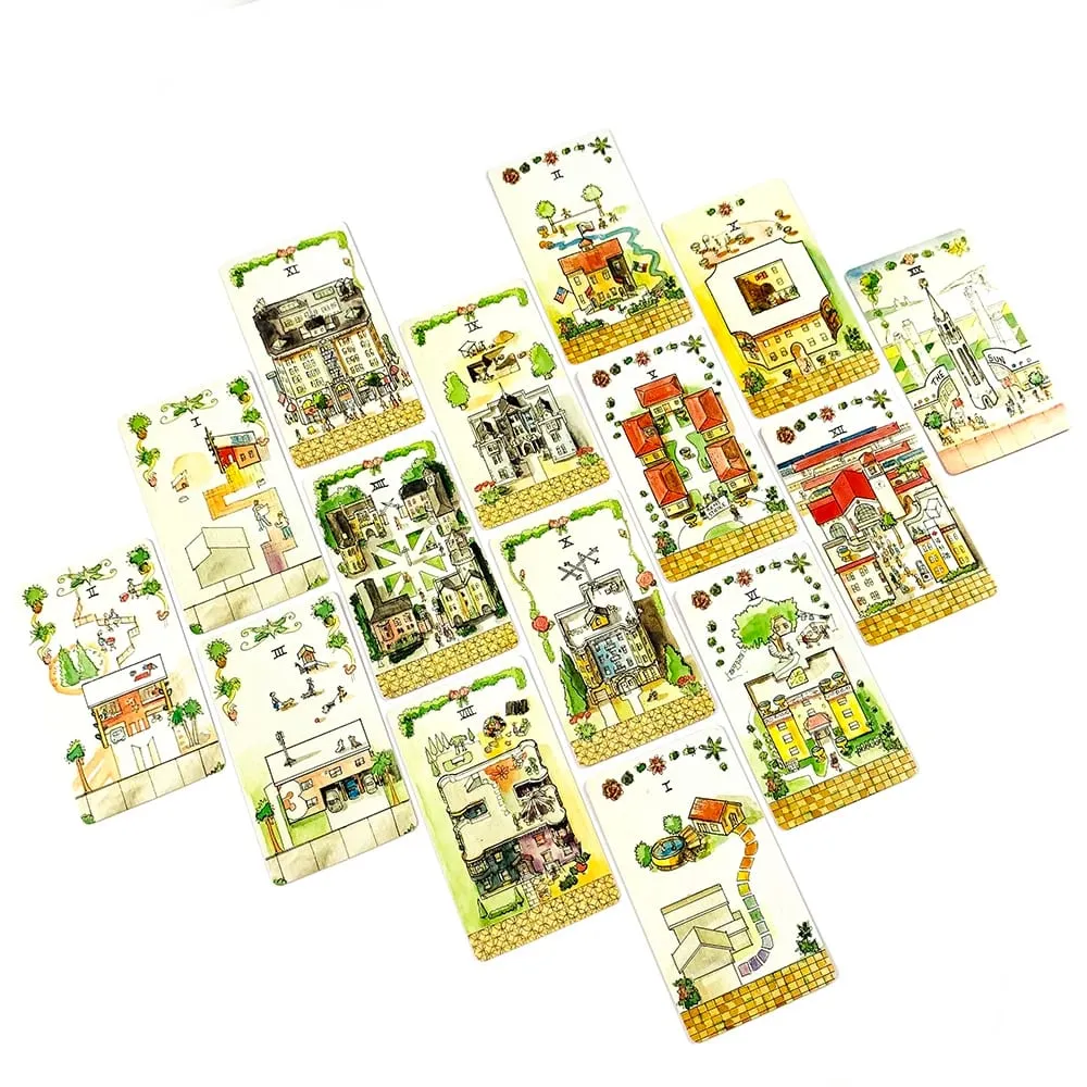 The Housing Tarot Cards 78 Cards English Version Divination Board Games Cards Game Family Gatherings Entertainment Tarot Cards