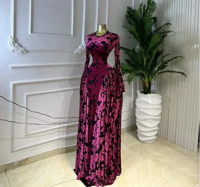 CM.YAYA Women Lace Up O-neck Long Sleeve Big Swing A-line Maxi Dress 2026 Sexy Parties Education Vacation Long Dresses Vestidos