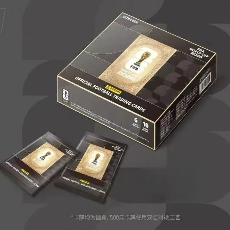 Genuine PANINI × KAYOU FIFA World Cup 2026 Trading Cards Interconnected Pattern Unlimited Potential Exquisite Gift Original Box