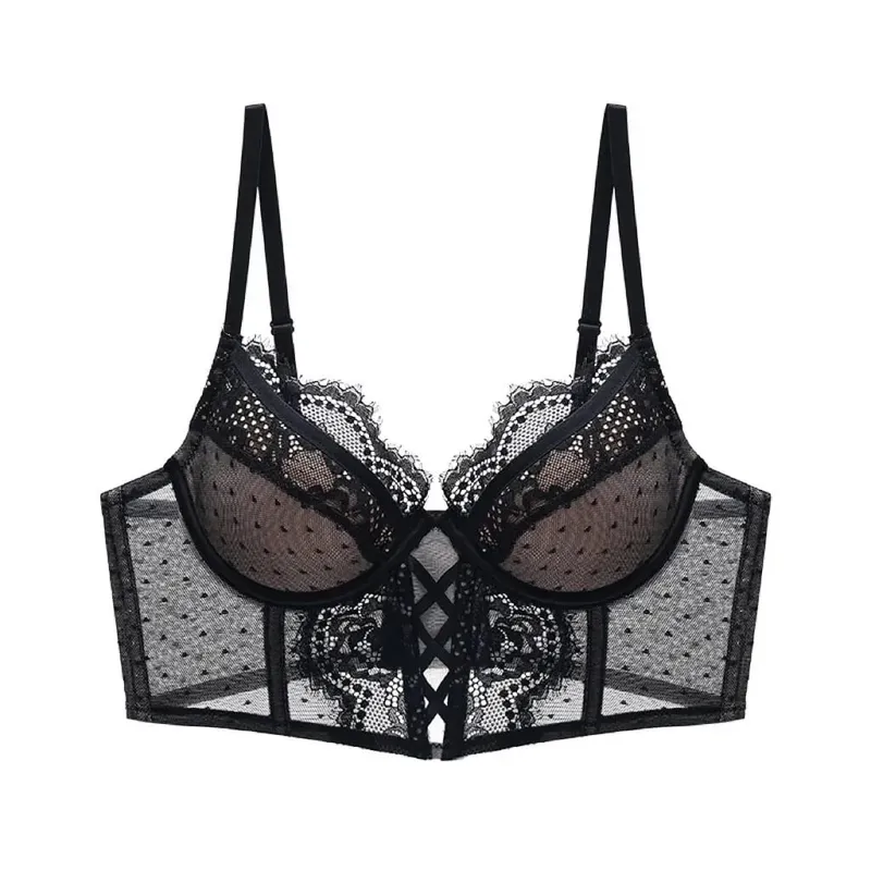 Push Up Dantel iç çamaşırı seti Kadınlar için Şeffaf Chemise Yumuşak Balenli Sutyen Kılçık Teddy Seksi Gelin Balayı Kıyafeti S-XL
