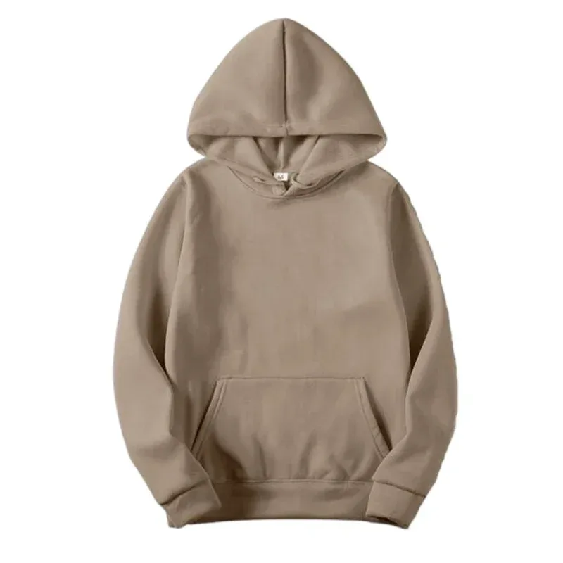 Men's Hoodies Women Pullover Spring Autumn Casual Hoodie Sweatshirts Solid Color Hoodies Oversize Black Sweatshirt For Male