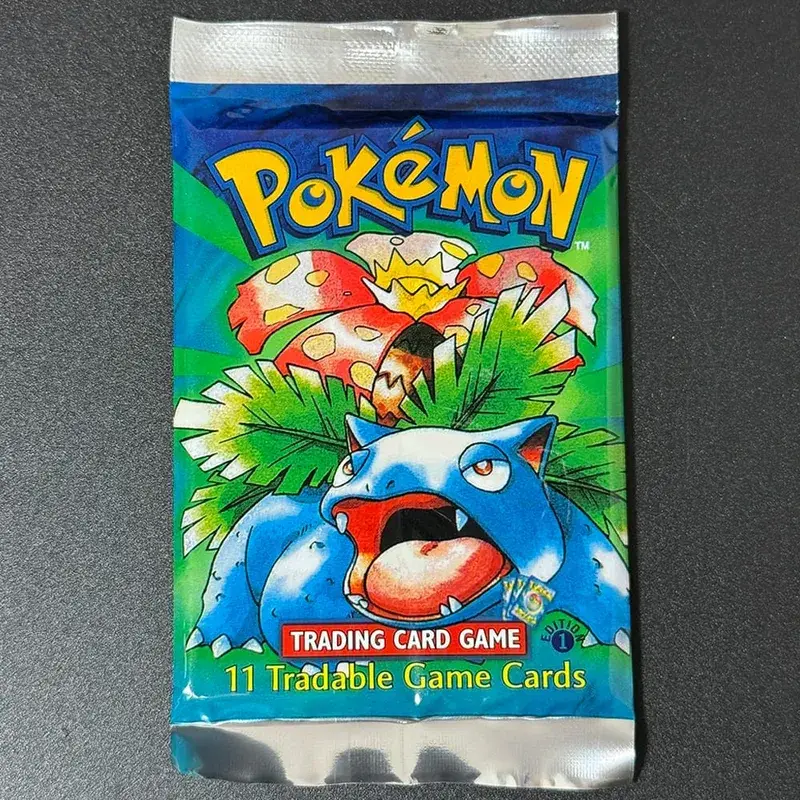 Pokémon Booster Packs Base Fossil Jungle 9 single bags 1 pack/11 Cards and Booster Box 3 1Box/36 Packs models Proxy Game Cards