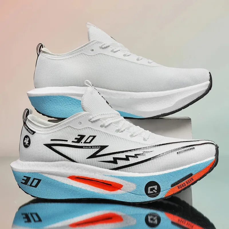 Running Shoes Men Marathon Carbon Board Speciality Sports Breathable Lightweight Nonskid Women's Comfortable Athletic Sneakers