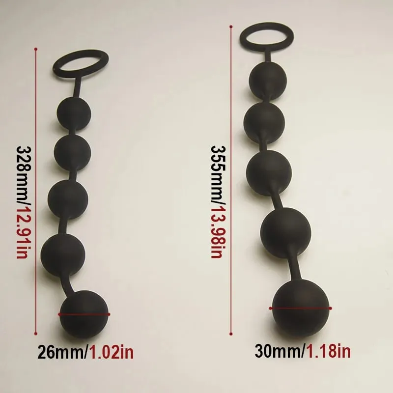 Anal Beads Sex Toys 5 Gradient Size Balls Butt Plugs for Depth Anus Training Analplug Buttplug Butplug