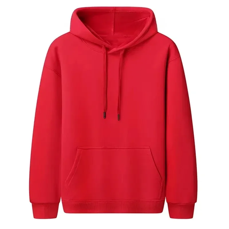 Fleece Men's Women Oversize Casual Sweatshirt Hoodies Couple Unisex Pullover Autumn Winter Loose Cotton Sport Hoody Clothing Top