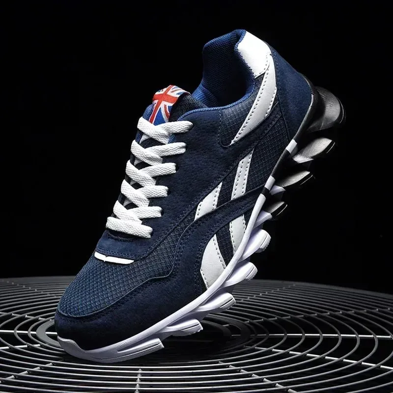 Brand Trend Size 36-48 Men's Wear-resistant Cushioning Thick-soled Fitness Sneakers Outdoor Breathable Running Shoes for Men
