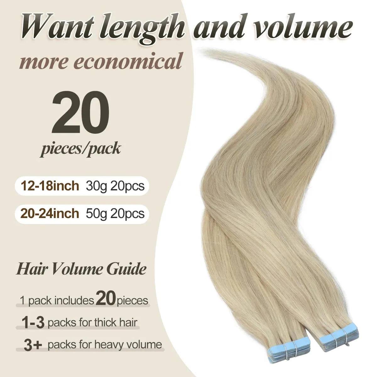 Tape in Hair Extensions Human Hair 12-22 Inch 30g 20pcs Skin Weft Seamless Tape in Real Remy Straight Hair for Women Daily Use