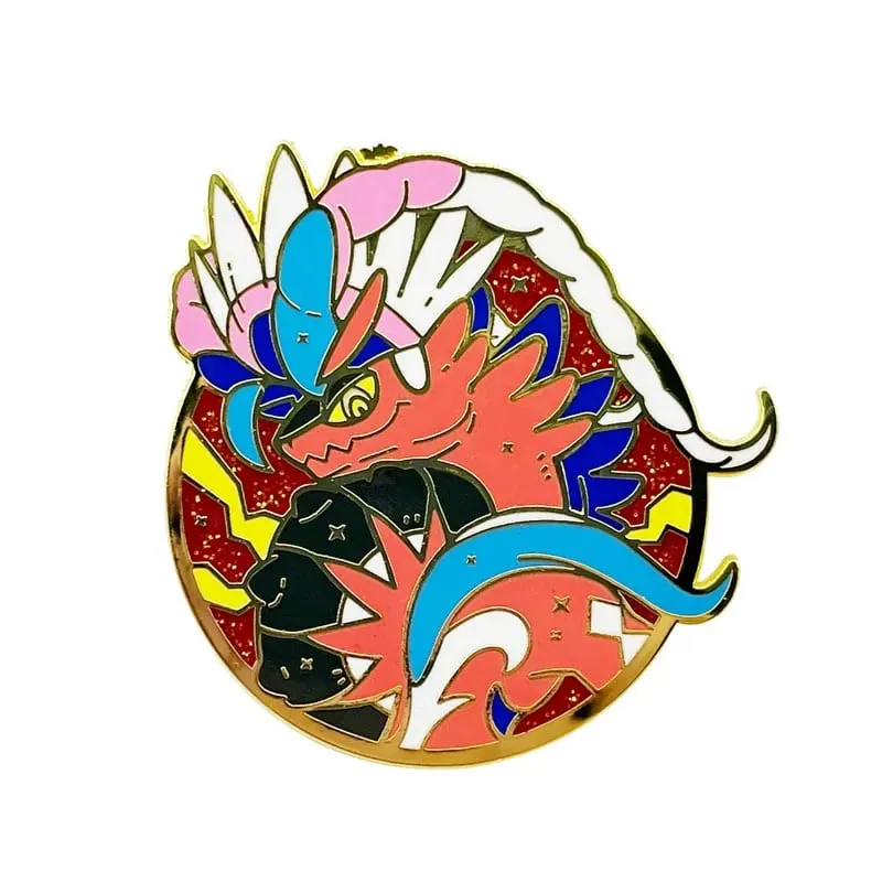 Anime Game Pokemon Hard Enamel Pins Cute Cartoon Gengar Brooches on Clothes Lapel Badges Metal Jewelry Accessories