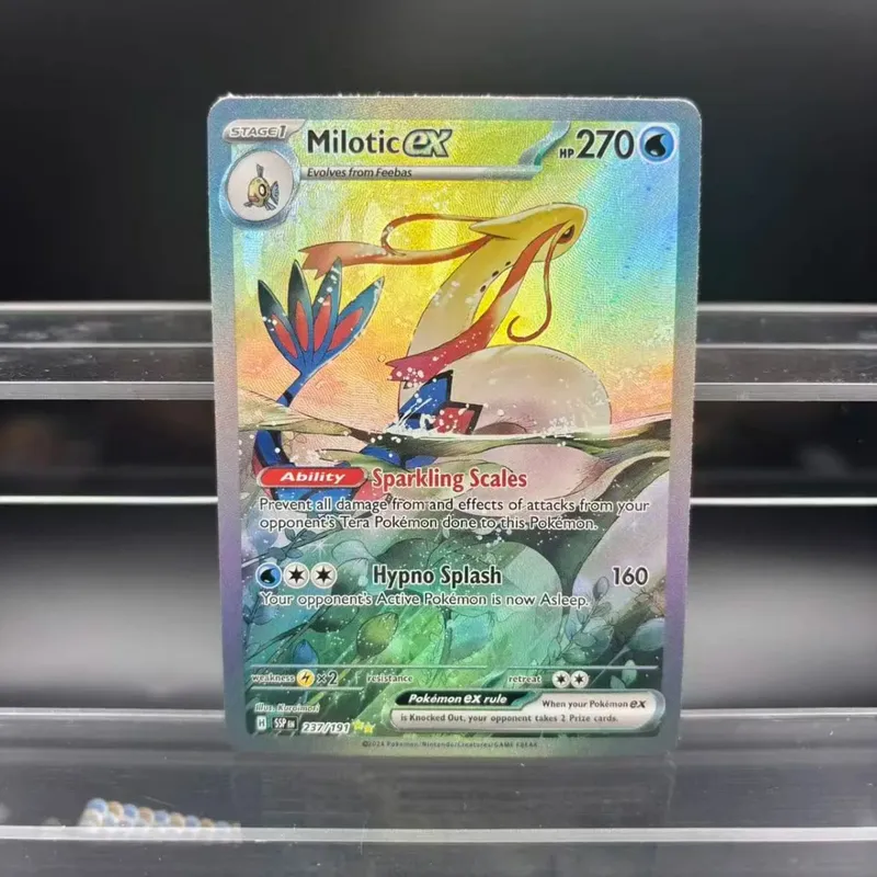 DIY Collection Cards Psyduck Salamence Crobat Mewtwo ex EN Self Made Single Card Classic Game Anime Card Gift Toy