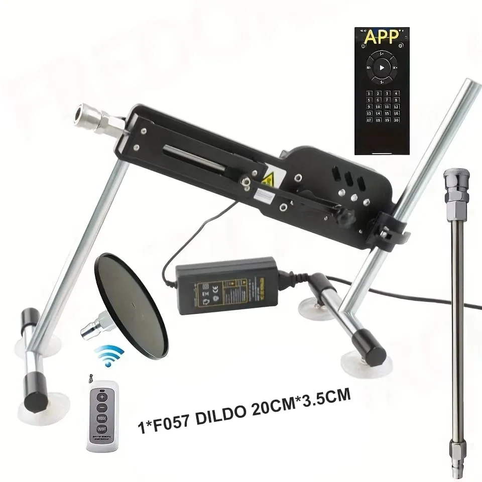 Máquina sexual mejorada con Control remoto, máquina de amor súper silenciosa, Ultra ajustable, Vac U Lock, 30db, 70W, con Big D gratis