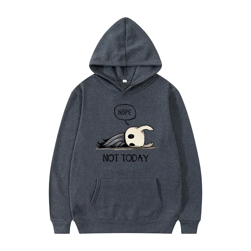 2025Autumn Winter Hollow Knight Men Hoodies Korea Ulzzang Grunge Y2k Aesthetic Women Pullover Coat Graphic Streetwear Sweatshirt