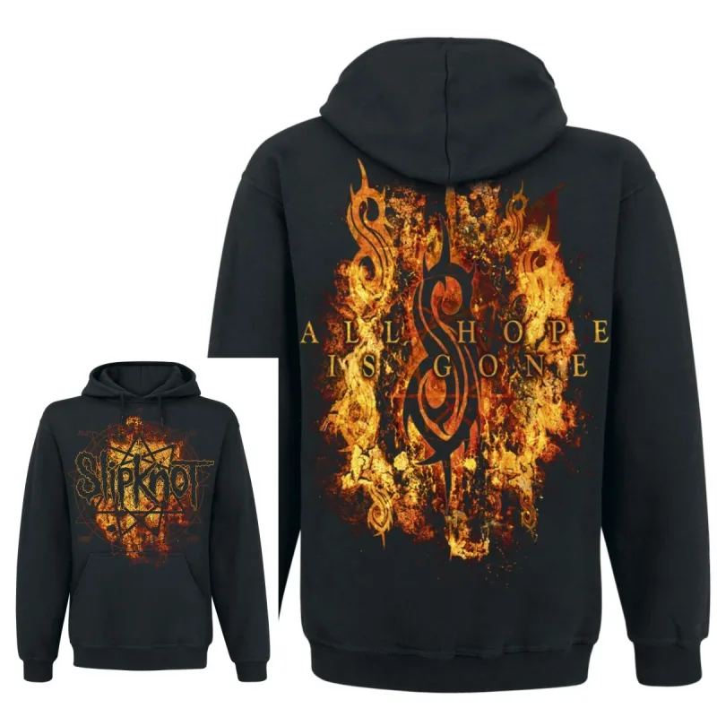 Slipknot Hoodies Pop 2026 New Sale Retro-style Band T-shirt for Both Men and Women Same Design for Both Genders