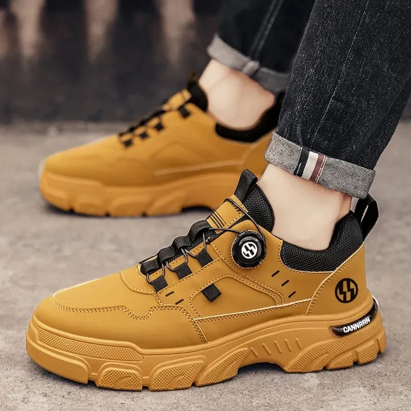 Men's casual sneakers four seasons soft-sole anti-slip breathable light outdoor racing running shoes fashion youth sports shoes