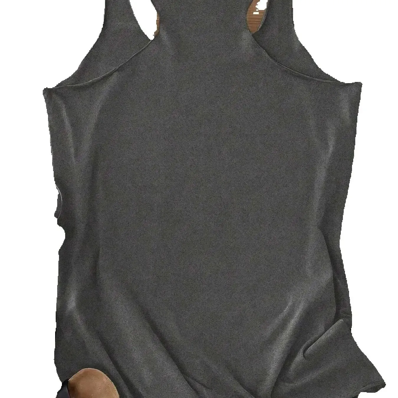 Ladies' Vintage Wing Motorcycle Letter Print I-Back Vest Casual Sleeveless Top