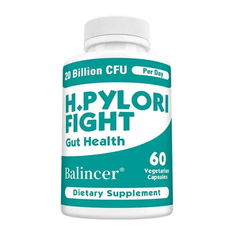 H. Pylori Defense Probiotics 20 Billion CFU - Lactobacillus Reuteri Support Intestinal Balance Digestive System Non-GMO
