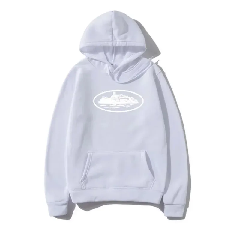 Yacht Graphic Black Hoodie Men Women Nautical Style Casual Hooded Sweatshirt Sailing Enthusiast Fashion Streetwear Top