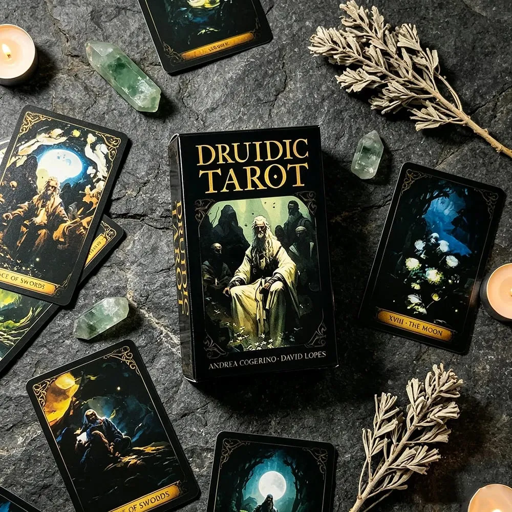 Cards 78 Cards Fortune Telling Mysterious Divination Board Game Cards Game Spiritual Supplies for Tarot Collectors