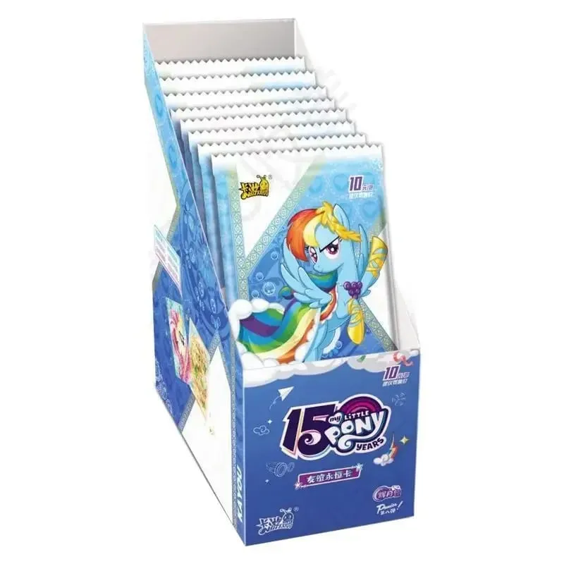Authentic My Little Pony Friendship Forever Moon 12 11 10 Series Collectible Cards Fluttershy Anime Merchandise Gifts