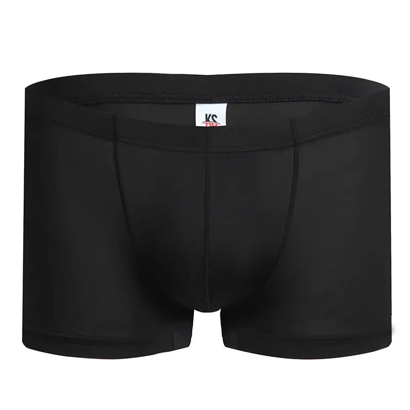 Fashion Boxers Ice Silk Man Underwear Underpants Breathable Comfortable Men's Panties Ultrathin BoxerShorts Trunks