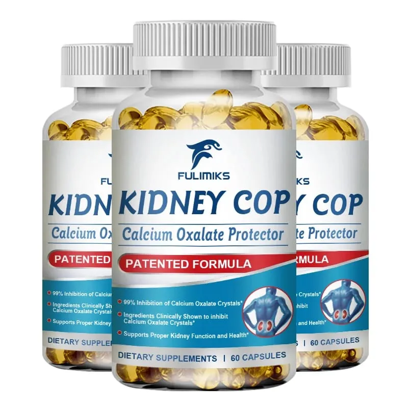Advanced Kidney Care Capsules with Citric Acid & Vitamin B6 Supports Crystal Reduction Kidney & Urinary Health