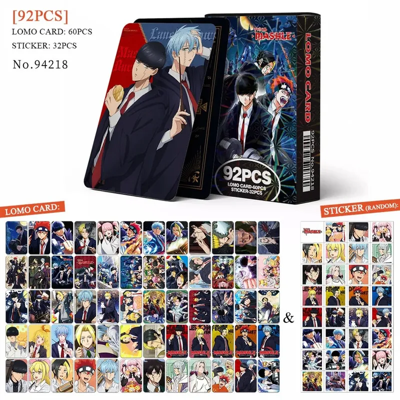 Anime Aanval op Titan‌ Lomo Kaart Ansichtkaart Speelgoed Haikyuu Apotheker Dagboeken Honkai Star Rail Collectie Kaarten Met Stickers Gift