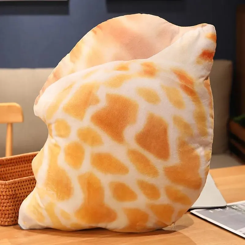 50x40cm Simulated Shell Pillow Conch And Starfish Stuffed Plush Toys Home Bedroom Sofa Cushion For Lumbar Support