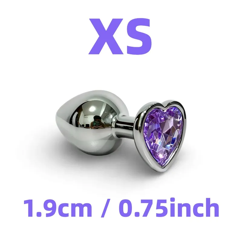 Metal Anal Plug Male and Female Anal Plug Adult Sex Toys Anal Training Adult Games Couple Sex Toys Adult Gifts Man Gay