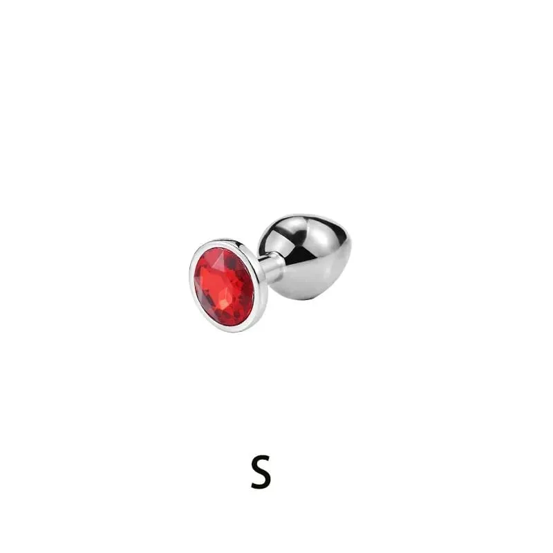 5Size/set Metal Anal plug butt plug Sex Toys Butt Toys For Women/Men/Couples Adult Game Masturbator Anal Diamond Sex Shop