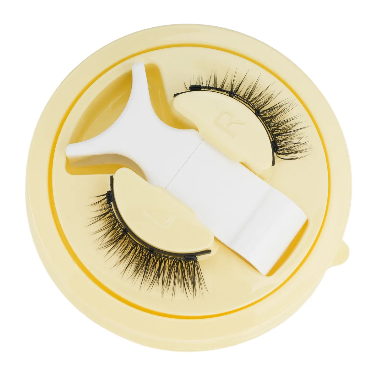1 Set Magnetic Eyelashes Reusable Cat Eye Magnetic Lash Cosplay Sensitive Eye Friendly Natural Curler False Lashes Make Up Tool