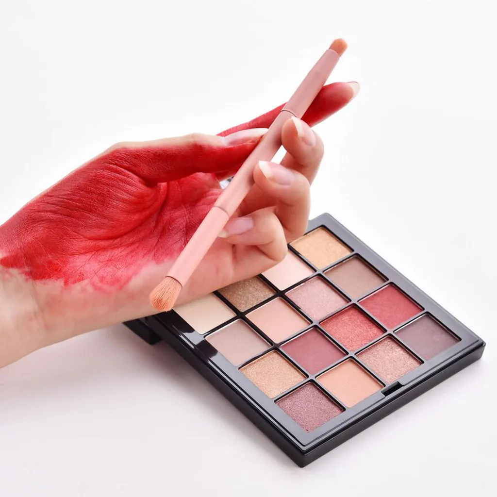 Professional Make Up Brushes Eye Shadow Blusher Face Lip Brush Tool Pink