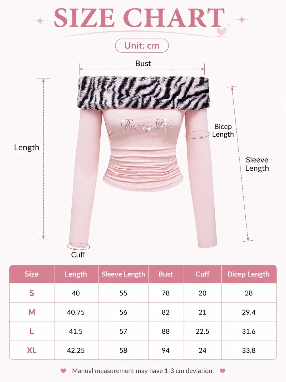 Women Y2K Tiger Print Faux Fur Trim Off Shoulder Top Rhinestone Burning Love Lettering Ruched Waist Fitted Bodycon Cropped Long Sleeve Bardot Tube Top Baddie Going Out Party Club，christmas valentine halloween cosplay costume plus size petit
