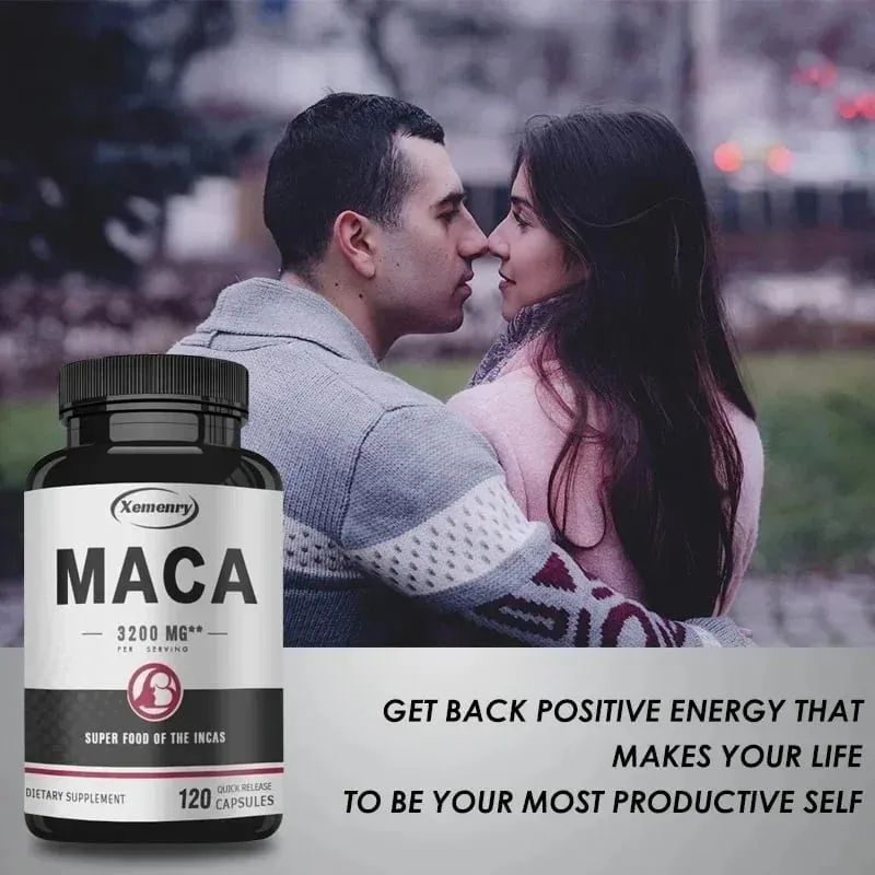Organic Maca Supplement for Men Increase Stamina Immunity Supplement Big 18