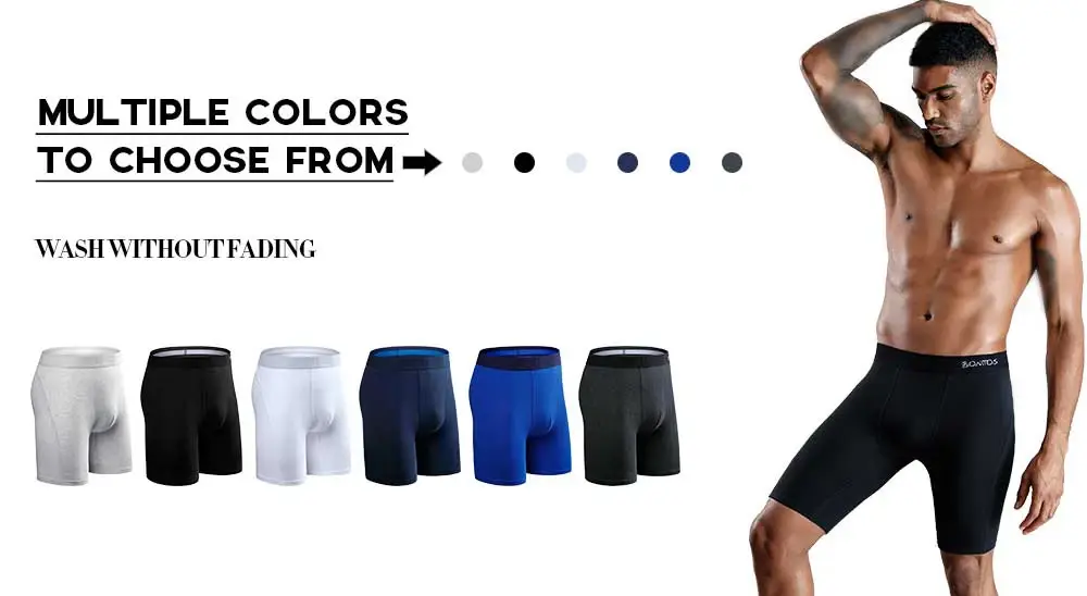 10 Pieces Bamboo Fiber Men's Underpants Solid Color Boxer Briefs Breathable Boxers Underwear Man Stretch Men Panties