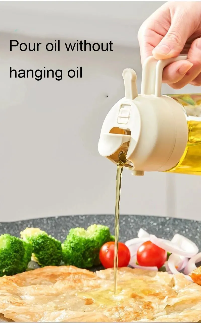 תרסיס שמני מטבח תרסיס שמן זית Cruet ספריי בית מטבח מטיגון אוויר תרסיס קמפינג מנגל בישול בקבוק שמן פלסטיק 200/300 מ"ל/500 מ"ל
