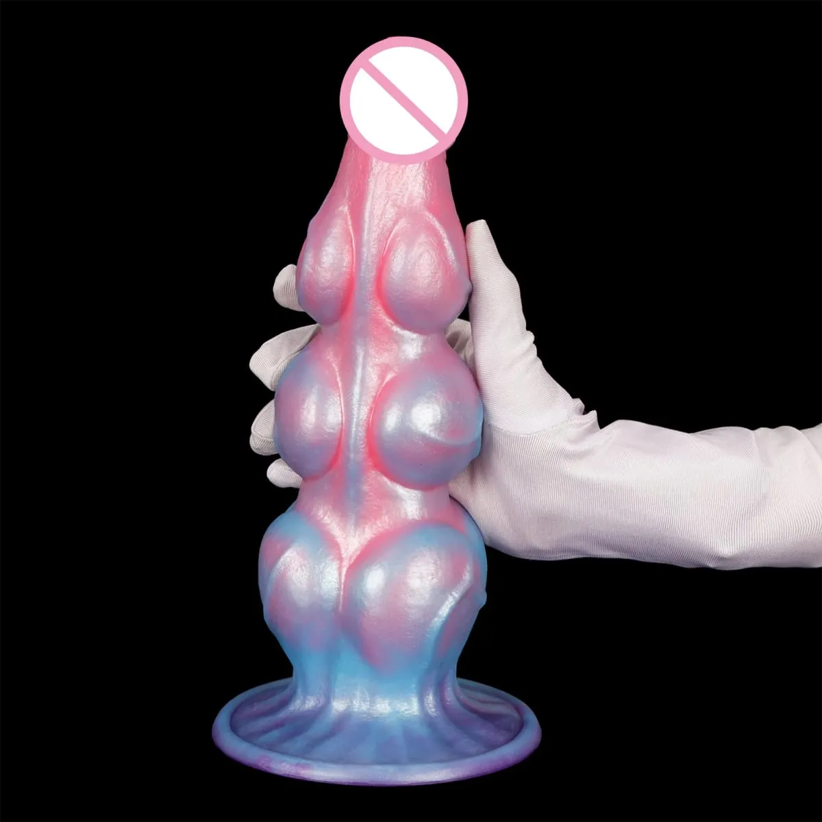 Big Knot Anal Plug Huge Fantasy Silicone Anal Butt Plug Adult Sex Toy Big Anal Plug Dilator Training Expansion For Women Men Gay