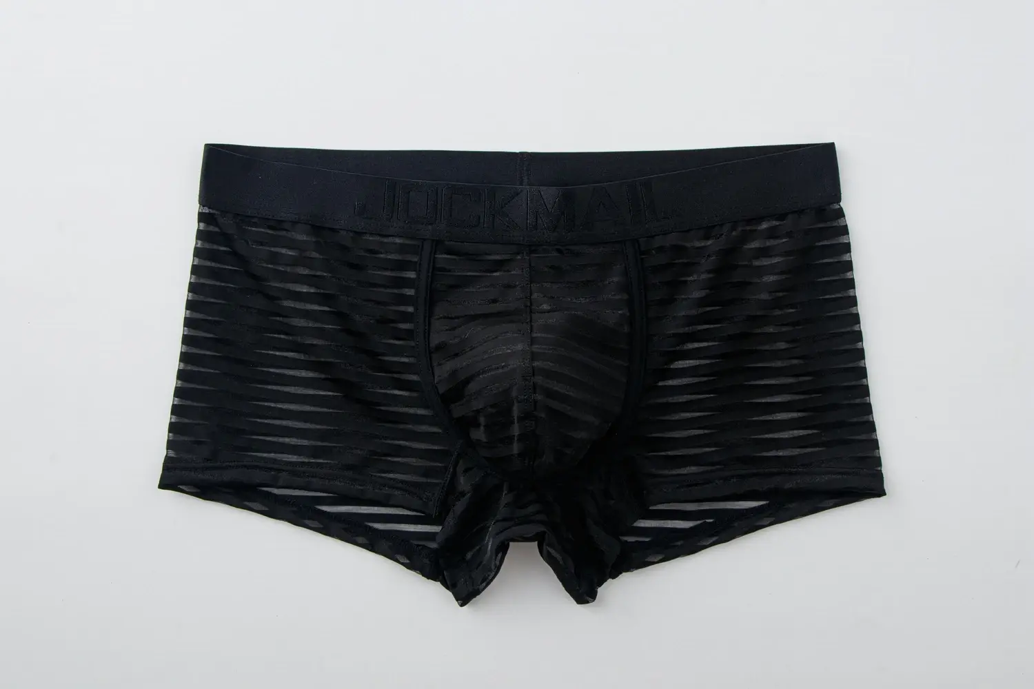 Sexy Men Underwear Boxer Shorts Transparent Mesh Underpants Trunks Men Panties Low Waist Nylon Breathable Quick Drying