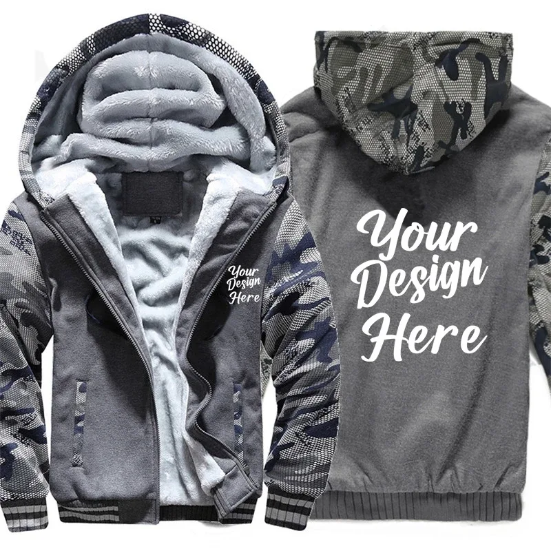 Custom Design Hoodies Men Make Your Own Design Logo Text Photo Sweatshirt Mans Coat Jacket Hoody