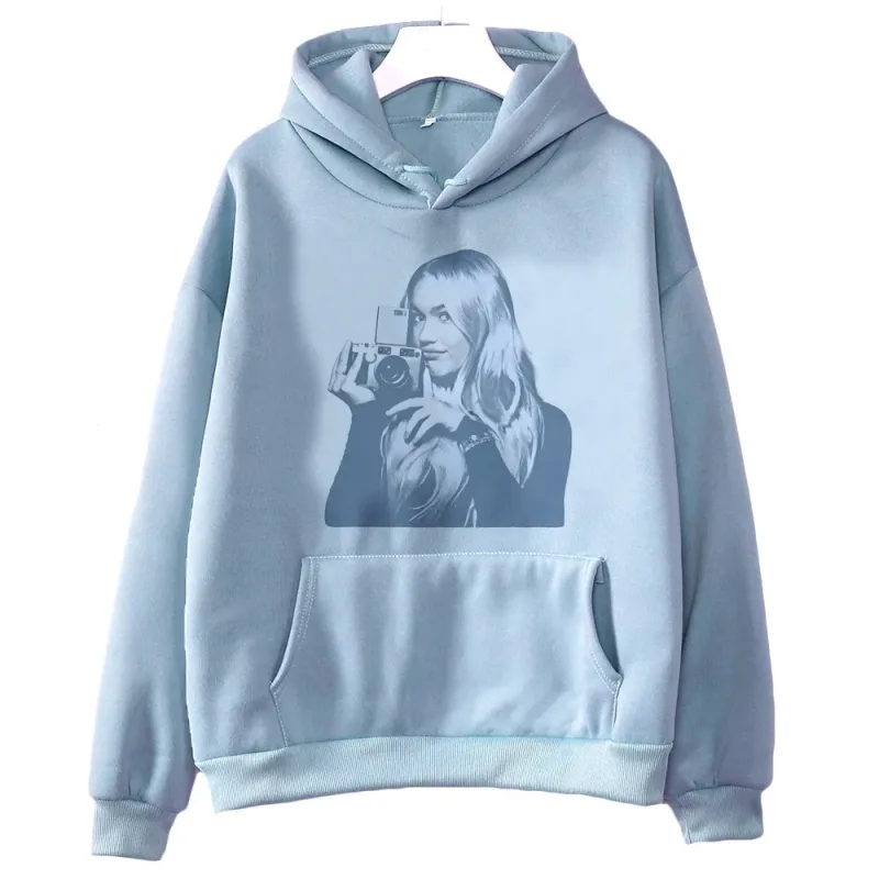 Freya Skye 2000s fashion hooded sweatshirt - Women's loose fit - Men's version. Cutecore. Suitable for both men and women.