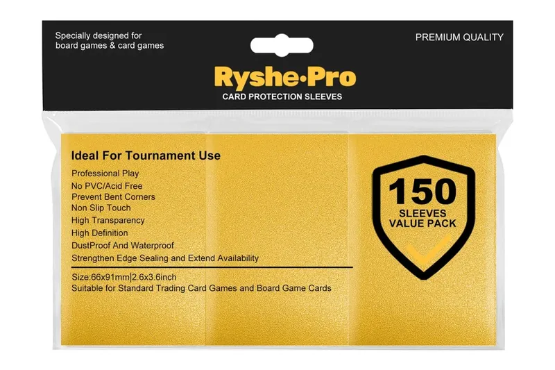 100pcs 2.5"x3.5" Premium Trading Card Sleeves 66x91mm Standard Sized Board Game Cards for MTG Magic Gathering Lorcana Game Card