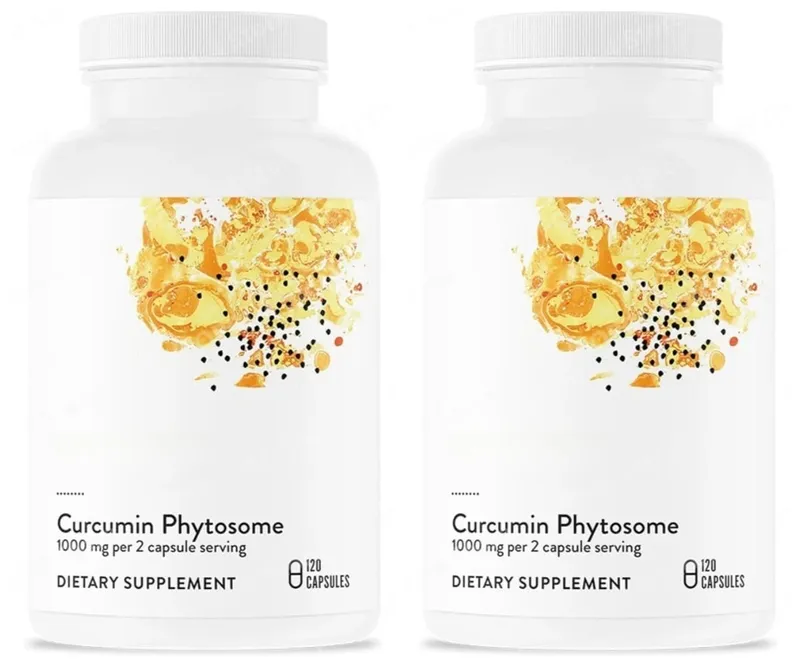 Curcumin Phytosome 1000mg Capsules Advanced Absorption Antioxidant Support 120 Capsules Non-GMO Gluten Free