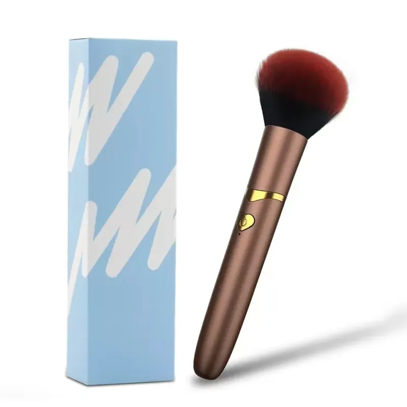 Makeup Pen Dual Head Vibrator Soft Brush Comb Beans High Frequency Micro Vibration Deep Stimulation G Spot Orgasm Female Sex Toy — image 8