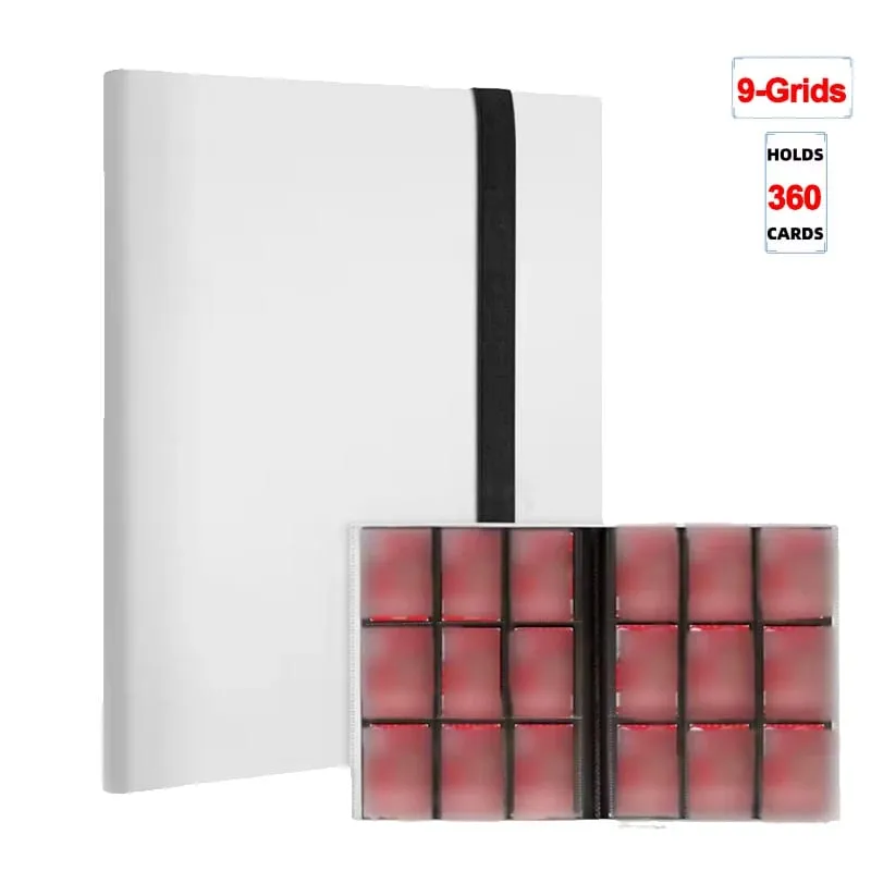 160/360/480/540 Cards Capacity Pocket Holder Binders Albums For Game Card Book Sleeve Holder Large-capacity Card Binder Notebook