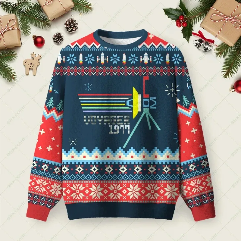 3D Print Gingerbread Man Graphic Sweatshirts Funny Santa Claus Ugly Christmas Sweater Unisex Xmas 2026 Pullover Casual Clothing