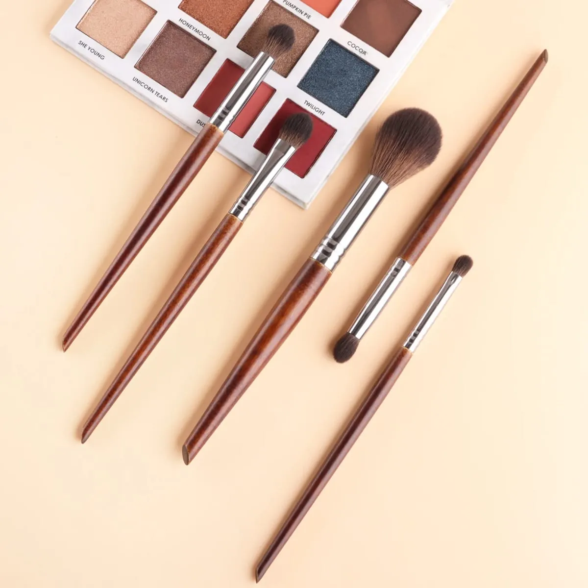 5pcs Natural Makeup Brushes Set Eyeshadow Make Up Brush Kit for Blending maquillage makeup brush