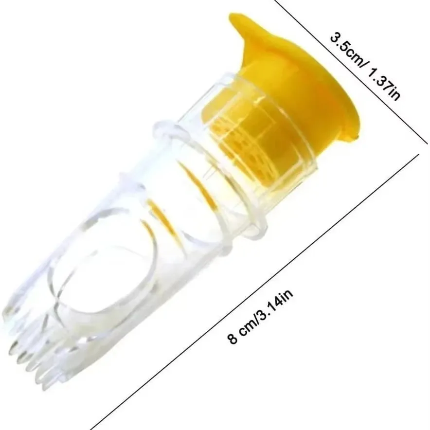1/2pcs Lemon Mini Squeezer Portable Lemon Juicer With Lid Squeeze Lime for Cocktails Easy Juice Extractor Freshness Preserving